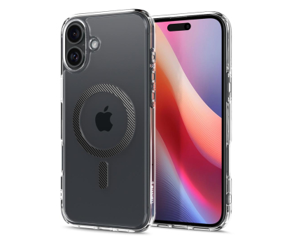 Etui do telefonów SPIGEN Ultra Hybrid Mag Magsafe do iPhone 16 Carbon Fiber ACS08207